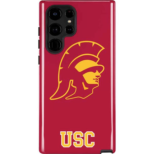 University of Southern California USC Gold Trojan Mascot Galaxy S22 Ultra Pro Case