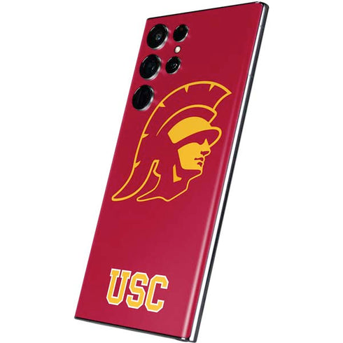 University of Southern California USC Gold Trojan Mascot Galaxy S22 Ultra Skin