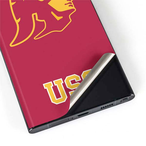University of Southern California USC Gold Trojan Mascot Galaxy S22 Ultra Skin