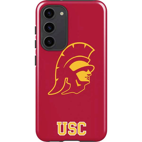 University of Southern California USC Gold Trojan Mascot Galaxy S23 Plus Pro Case