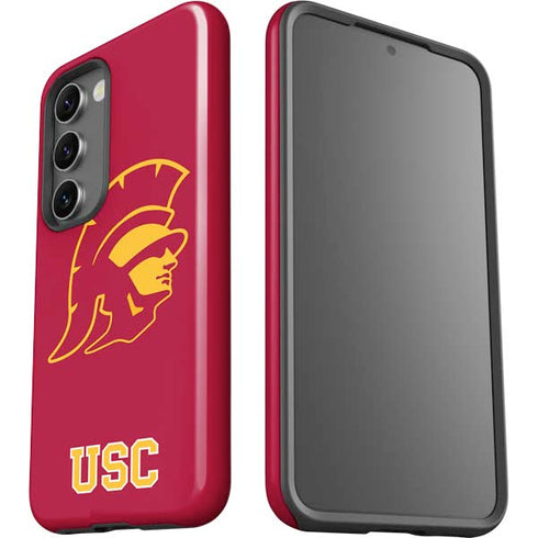 University of Southern California USC Gold Trojan Mascot Galaxy S23 Plus Pro Case