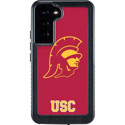 University of Southern California USC Gold Trojan Mascot Galaxy S23 Plus Waterproof Case