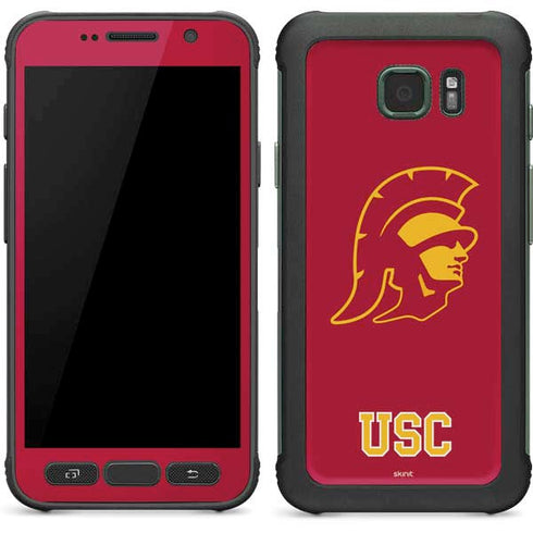 University of Southern California USC Gold Trojan Mascot Galaxy S7 Active Skin