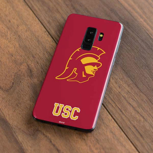 University of Southern California USC Gold Trojan Mascot Galaxy S9 Plus Skin