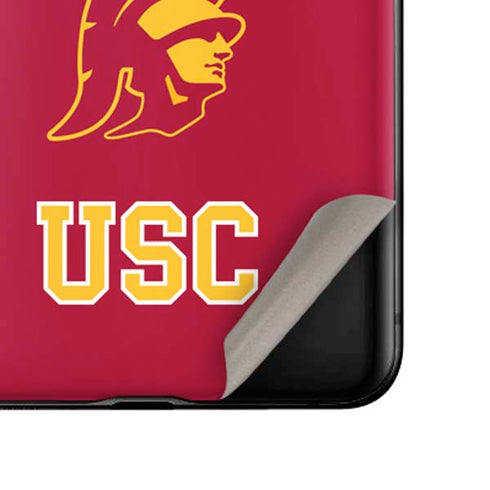 University of Southern California USC Gold Trojan Mascot Galaxy Z Flip Skin