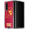 University of Southern California USC Gold Trojan Mascot Galaxy Z Fold4 5G Clear Case