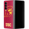 University of Southern California USC Gold Trojan Mascot Galaxy Z Fold4 5G Skin