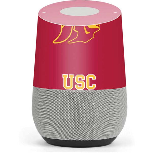 University of Southern California USC Gold Trojan Mascot Google Home Skin