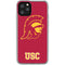 University of Southern California USC Gold Trojan Mascot iPhone 11 Pro Clear Case