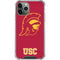 University of Southern California USC Gold Trojan Mascot iPhone 11 Pro Max Clear Case
