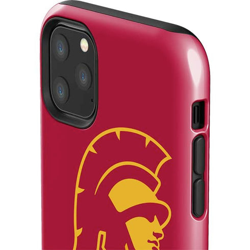 University of Southern California USC Gold Trojan Mascot iPhone 11 Pro Max Impact Case