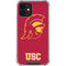 University of Southern California USC Gold Trojan Mascot iPhone 12 Clear Case