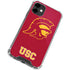 University of Southern California USC Gold Trojan Mascot iPhone 12 Clear Case