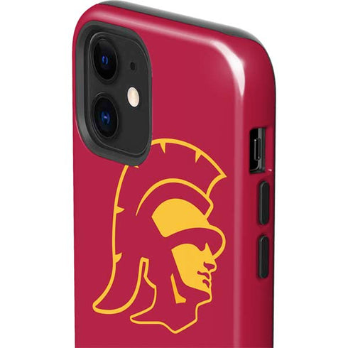 University of Southern California USC Gold Trojan Mascot iPhone 12 Impact Case