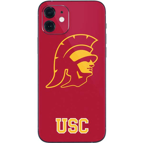 University of Southern California USC Gold Trojan Mascot iPhone 12 Mini Skin