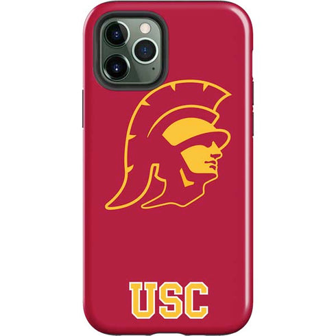 University of Southern California USC Gold Trojan Mascot iPhone 12 Pro Impact Case