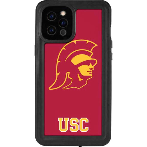 University of Southern California USC Gold Trojan Mascot iPhone 12 Pro Max Waterproof Case