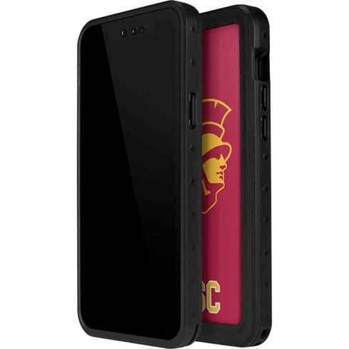 University of Southern California USC Gold Trojan Mascot iPhone 12 Pro Waterproof Case