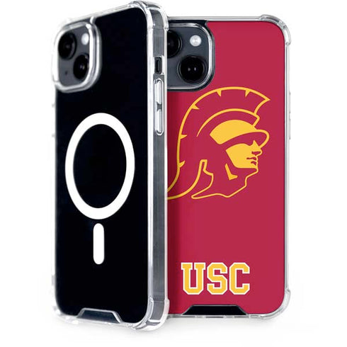 University of Southern California USC Gold Trojan Mascot iPhone 13 MagSafe Case