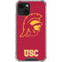 University of Southern California USC Gold Trojan Mascot iPhone 14 Plus Clear Case