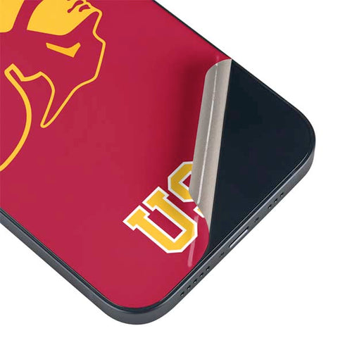 University of Southern California USC Gold Trojan Mascot iPhone 14 Plus Skin