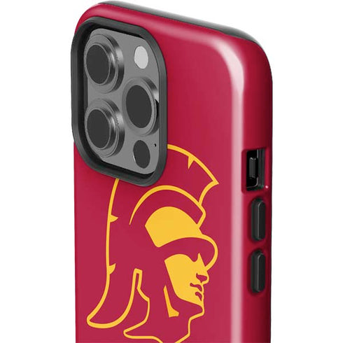 University of Southern California USC Gold Trojan Mascot iPhone 15 Pro Impact Case