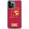 University of Southern California USC Gold Trojan Mascot iPhone 14 Pro Max Clear Case