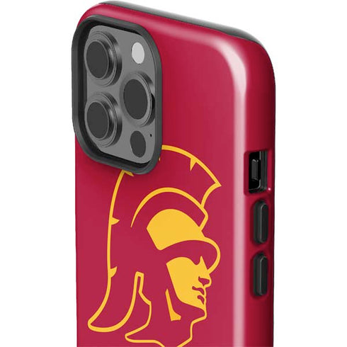 University of Southern California USC Gold Trojan Mascot iPhone 15 Pro Max Impact Case