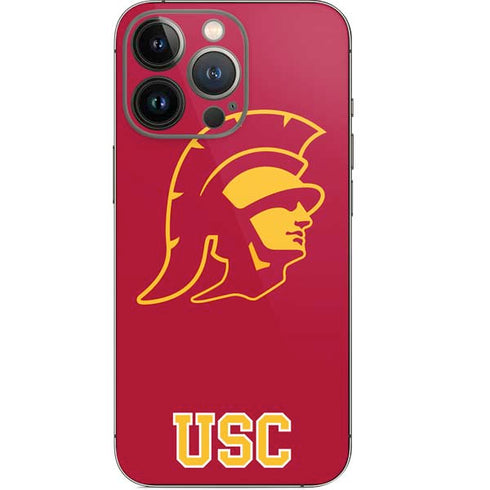 University of Southern California USC Gold Trojan Mascot iPhone 14 Pro Skin