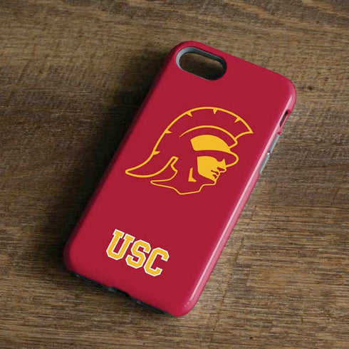 University of Southern California USC Gold Trojan Mascot iPhone 8 Pro Case