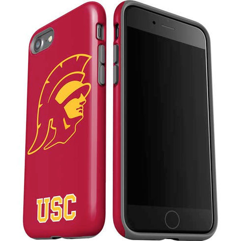University of Southern California USC Gold Trojan Mascot iPhone SE (2nd & 3rd Gen) Pro Case