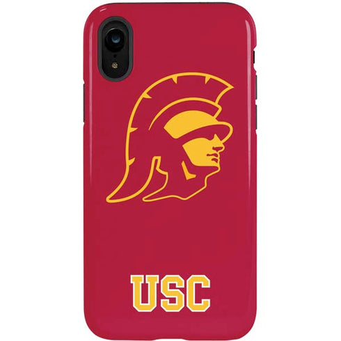 University of Southern California USC Gold Trojan Mascot iPhone XR Pro Case