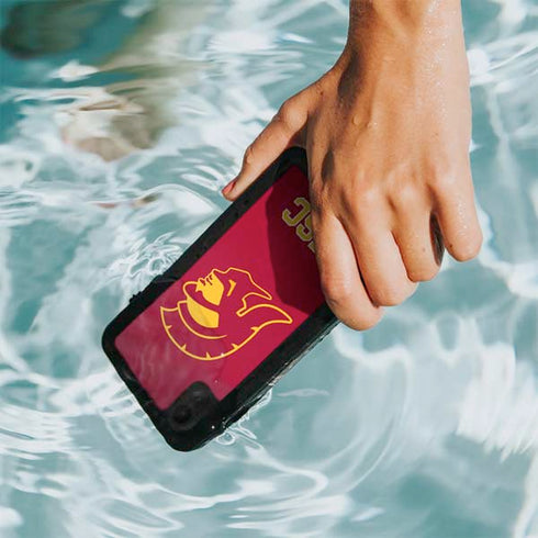 University of Southern California USC Gold Trojan Mascot iPhone XR Waterproof Case