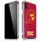 University of Southern California USC Gold Trojan Mascot iPhone XS Max Clear Case