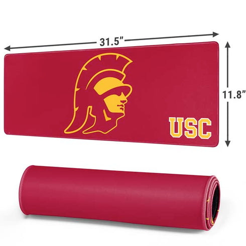University of Southern California USC Gold Trojan Mascot Gaming Mouse Pad