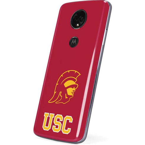 University of Southern California USC Gold Trojan Mascot Moto E5 Plus Skin