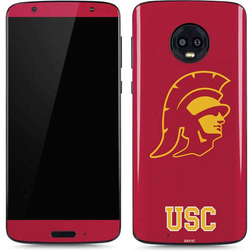 University of Southern California USC Gold Trojan Mascot Moto G6 Skin