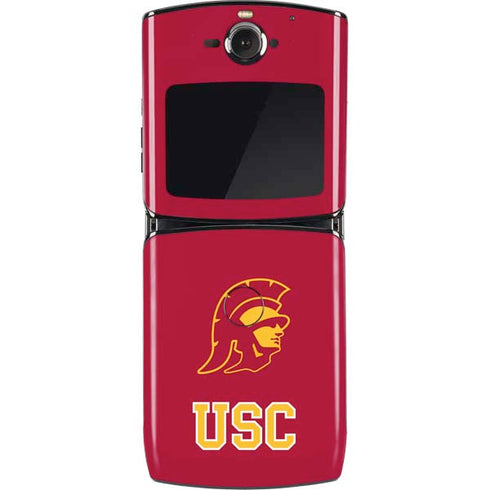 University of Southern California USC Gold Trojan Mascot Motorola RAZR Skin