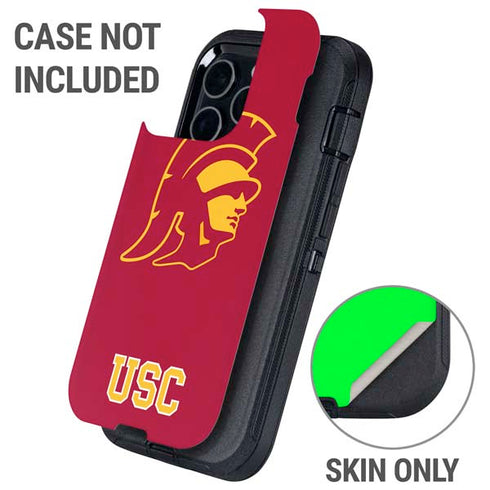 University of Southern California USC Gold Trojan Mascot Otterbox Defender iPhone Skin