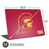 University of Southern California USC Gold Trojan Mascot Universal Laptop 13in (10.6 x 7.6in) Skin