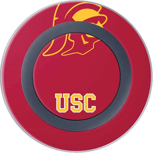 University of Southern California USC Gold Trojan Mascot Wireless Charger Skin