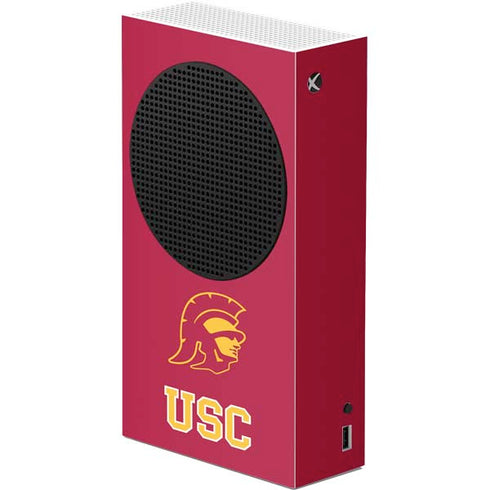 University of Southern California USC Gold Trojan Mascot Xbox Series S Console Skin