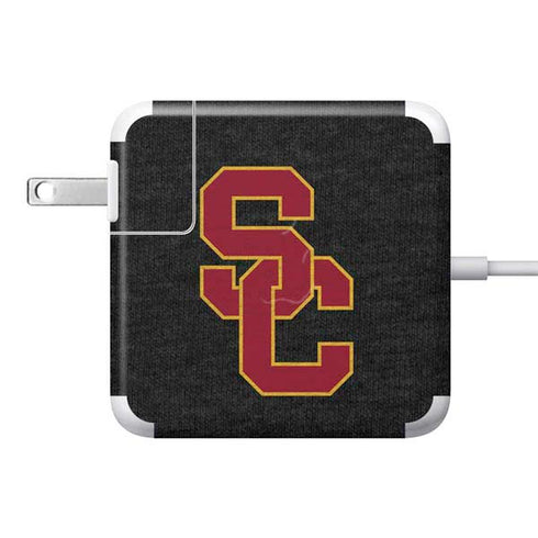 University of Southern California USC Grey Logo 85W Power Adapter (15 and 17 inch MacBook Pro Charger) Skin