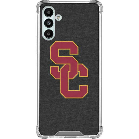 University of Southern California USC Grey Logo Galaxy A13 5G Clear Case