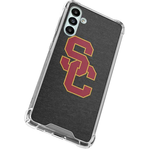 University of Southern California USC Grey Logo Galaxy A13 5G Clear Case