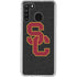 University of Southern California USC Grey Logo Galaxy A21 Clear Case