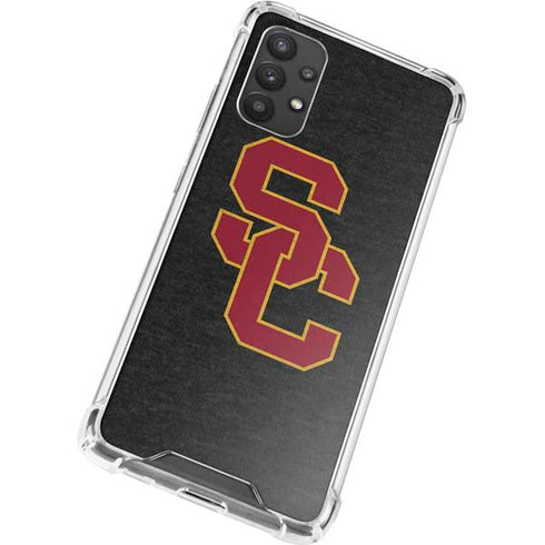 University of Southern California USC Grey Logo Galaxy A32 5G Clear Case