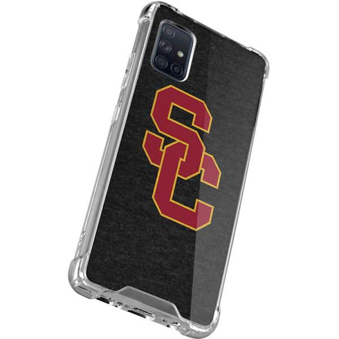 University of Southern California USC Grey Logo Galaxy A51 5G Clear Case