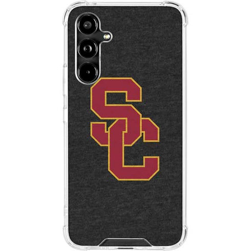 University of Southern California USC Grey Logo Galaxy A54 5G Clear Case