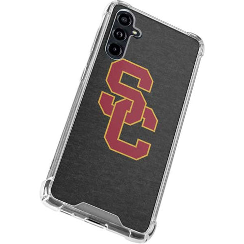 University of Southern California USC Grey Logo Galaxy A54 5G Clear Case